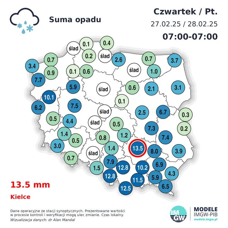 W tym mieście w lutym nie spadła ani jedna kropla deszczu. Zaskakujące dane