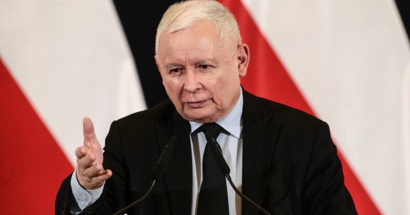 Jarosław Kaczyński zaskoczył na konwencji Karola Nawrockiego. „Nie będę wygłaszał przemówienia”