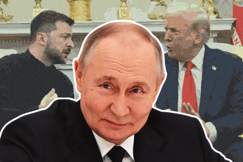 Taką wiadomość dostał Kreml po „linczu” na Zełenskim. „Putin uwierzył, iż Trump jest słaby”