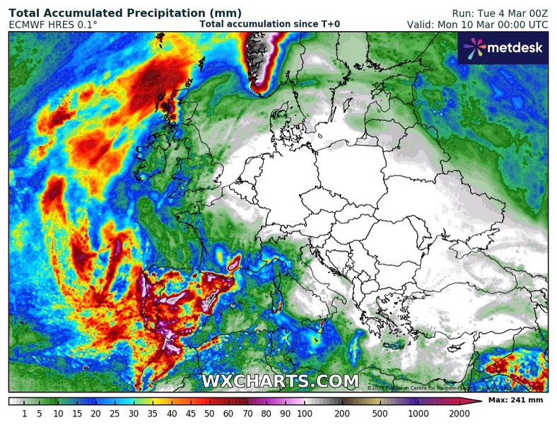 Polska „białą plamą” na mapie Europy. Prognozy są niepokojące