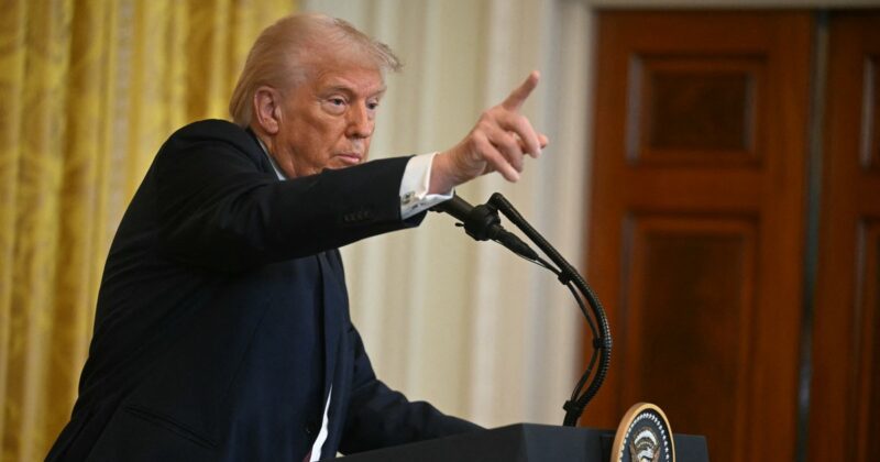 „Są tak złe oszustwa”. Donald Trump atakuje kolejny kraj koło Ukrainy. „Uznałem, iż nie wypada choćby o tym mówić”