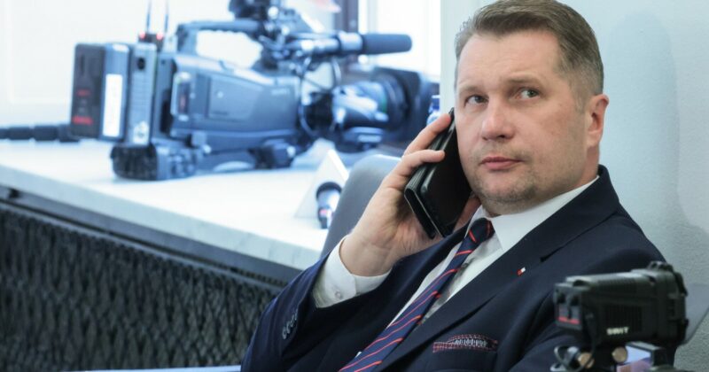 Jarosław Kaczyński skrytykował Przemysława Czarnka. „Przyjmuję reprymendę mistrza”