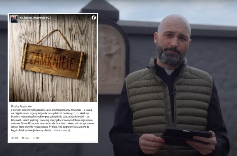 Ks. Olszewski poinformował o zamknięciu Radia Profeto!