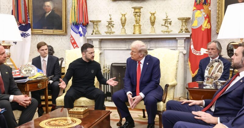 Kłótnia w Białym Domu. Polacy ocenili zachowanie Donalda Trumpa