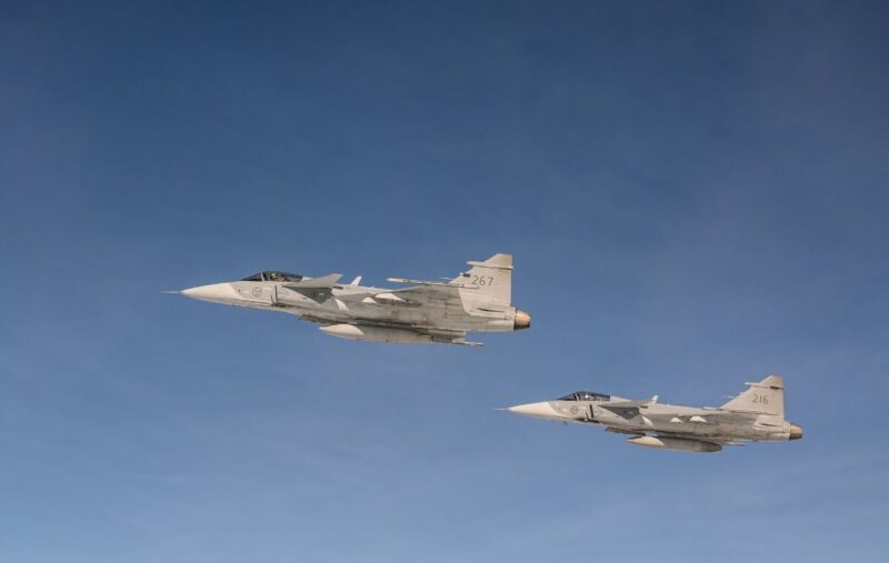 Szwedzkie samoloty Gripen będą strzec polskiego nieba!