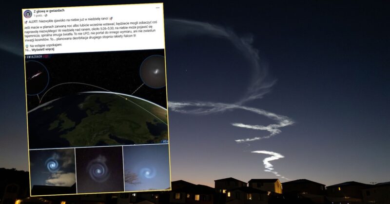 „Świetlisty wir” na polskim niebie. Zobaczymy spektakularny pokaz