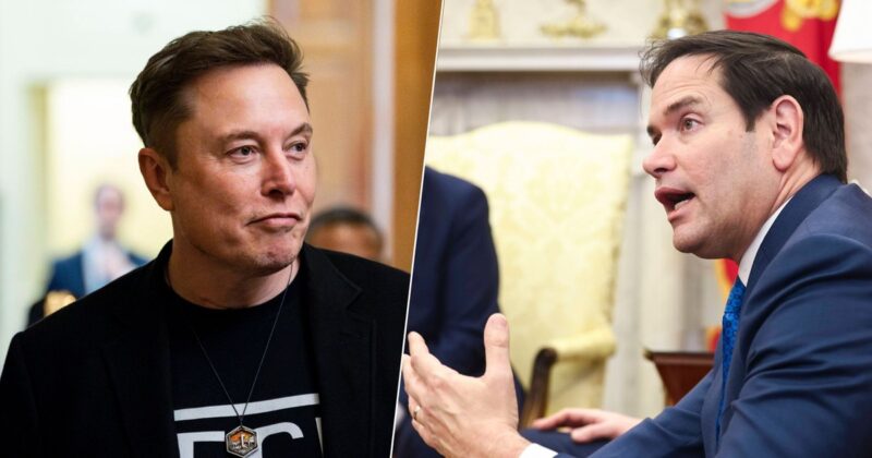 Kłótnia Elona Muska z sekretarzem stanu USA. „W ekipie Trumpa zderzają się dwa światy”