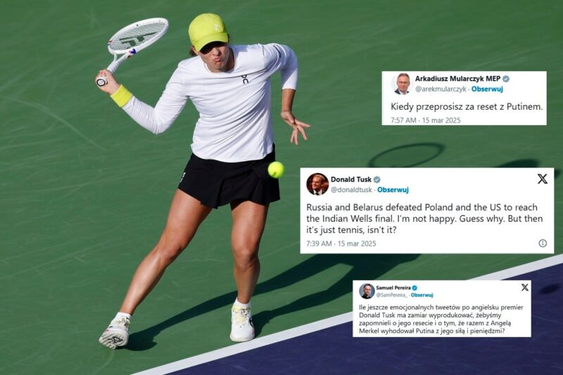 „Trzy grosze” Tuska do porażki Świątek. Chciał zabłysnąć