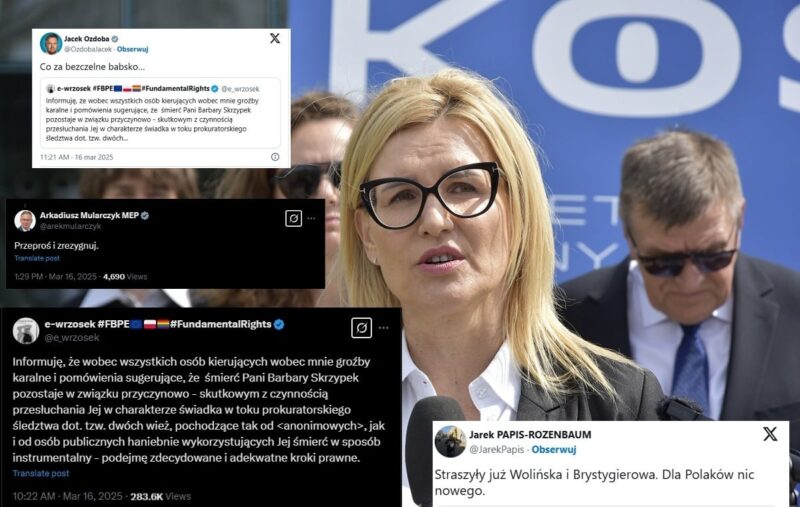 Wrzosek wydała oświadczenie. Grozi „krokami prawnymi”
