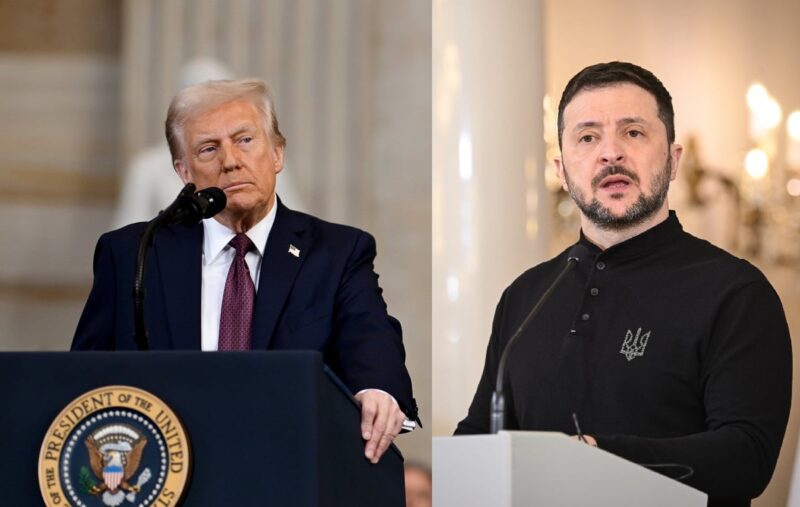 Trump rozmawiał z Zełenskim! „Jesteśmy na dobrej drodze”