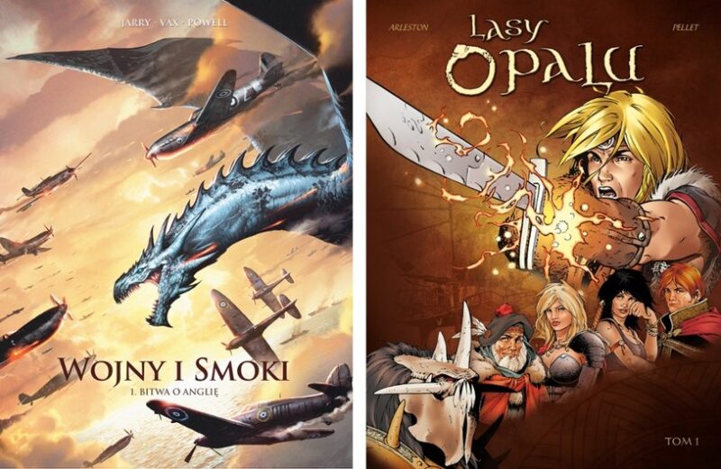 Nowe komiksy dla miłośników fantastyki: „Wojny i Smoki” oraz „Lasy Opalu”