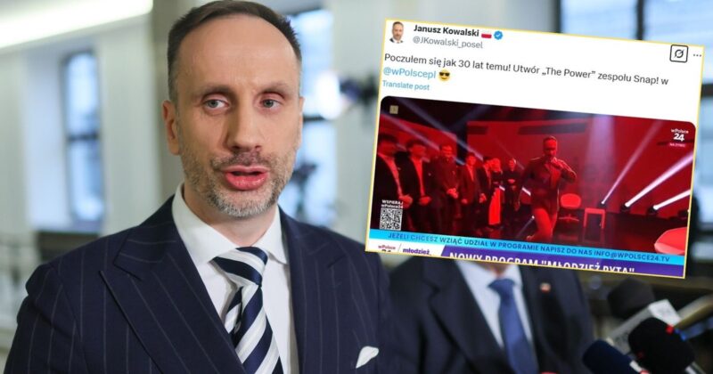 Janusz Kowalski nagle zaczął tańczyć w studiu. „To nas pan zaskoczył”