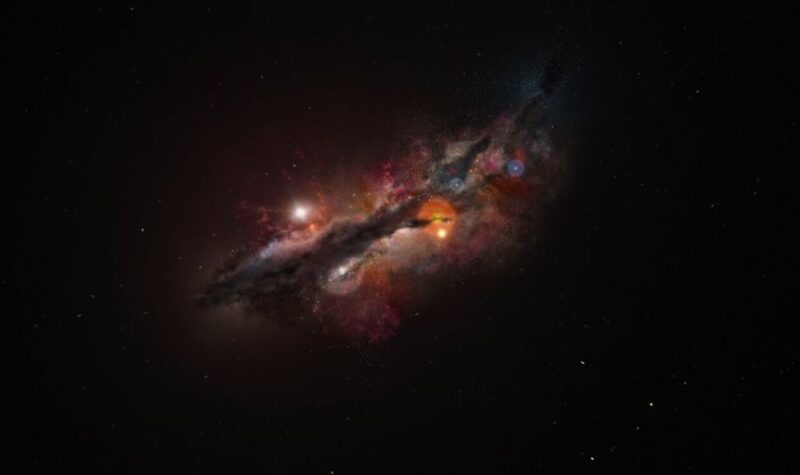 Astronomowie znaleźli tlen w najbardziej oddalonej galaktyce