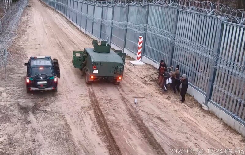Nielegalne przekroczenie granicy! Zobacz akcję SG