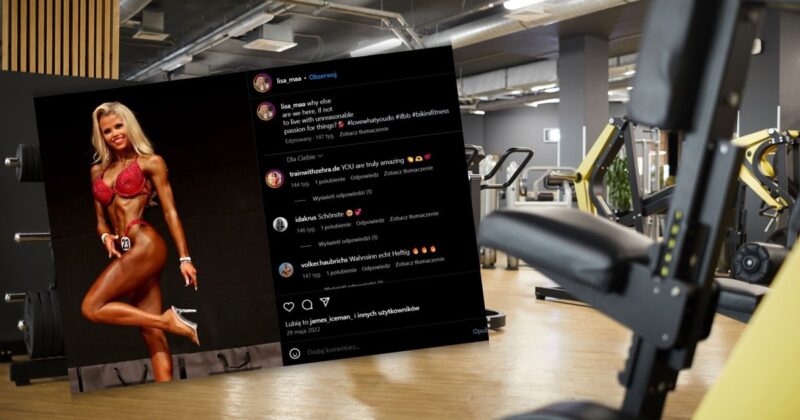 Siłownia pięć razy w tygodniu to dla ciebie za dużo? Według zawodniczki bikini fitness wystarczą dwa dni