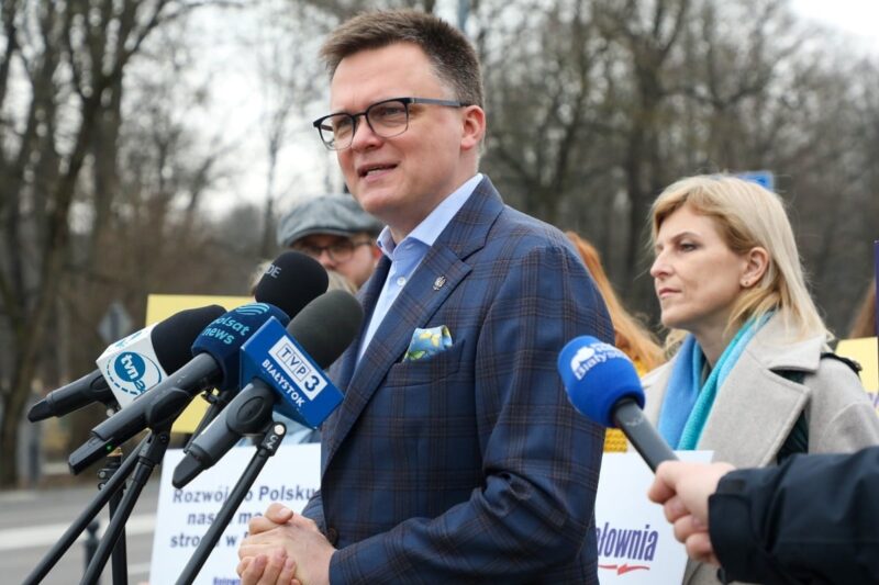 Wyborca prosto z mostu do Hołowni: „Pan się opie…lasz”