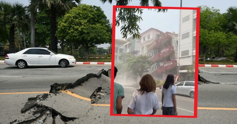 Trzęsienie ziemi uderzyło w Mjanmę. Zawalone budynki