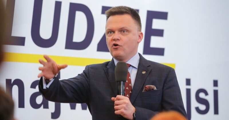 „Mentzen bredzi”. Szymon Hołownia „przejechał się” po kandydacie Konfederacji