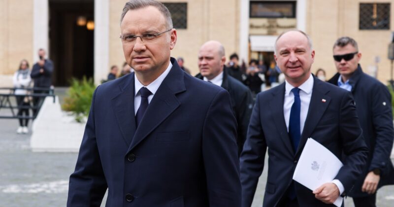 Andrzej Duda uderza w Donalda Tuska. „Moje pytania o granicę z Niemcami bardzo go zdenerwowały”