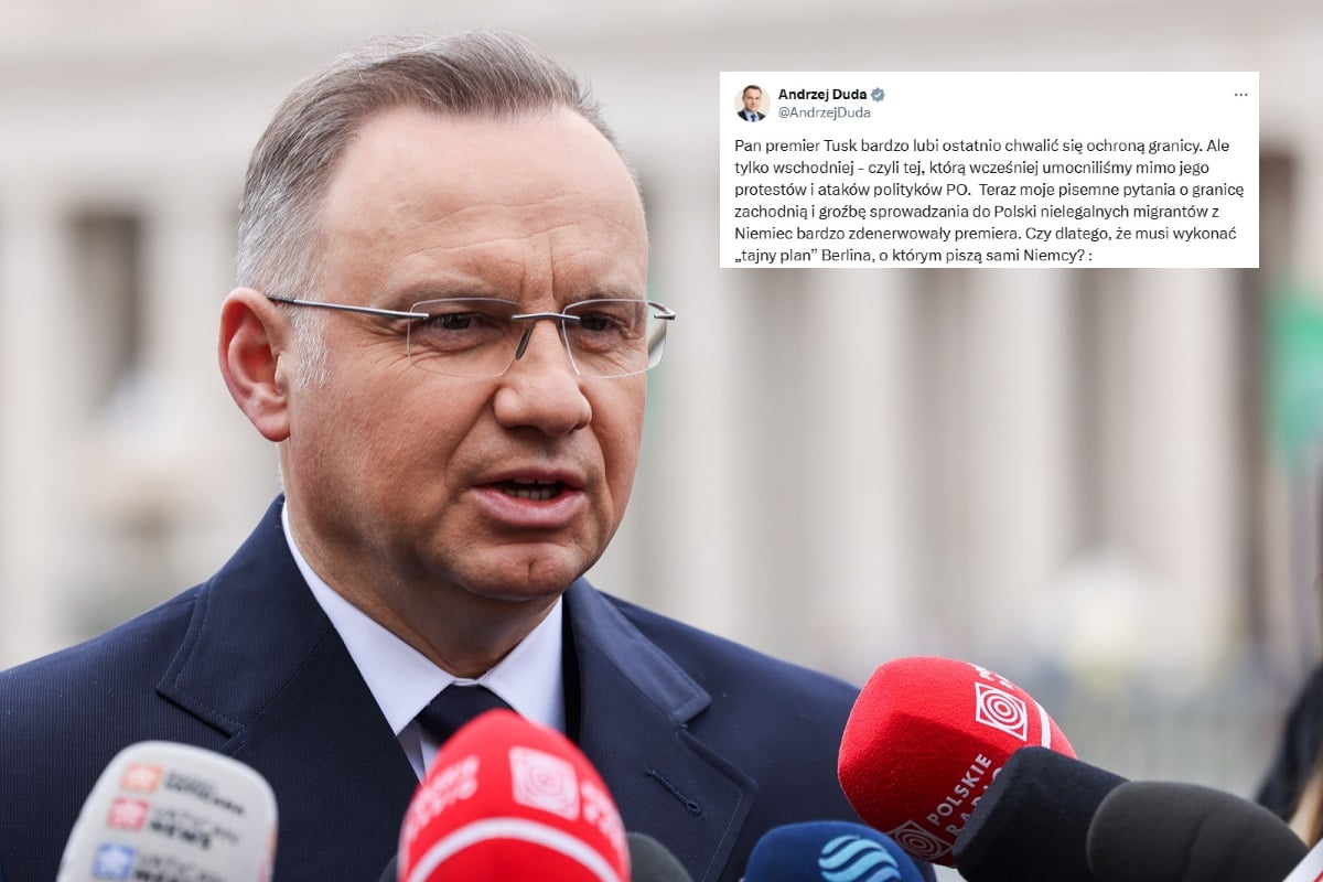 Prezydent o premierze: Musi wykonać tajny plan Berlina