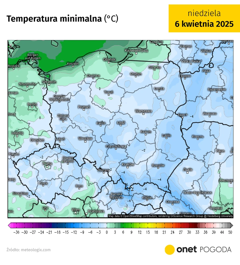 Potężny antycyklon „zablokuje” wiosnę. W prognozach widać mróz i śnieg