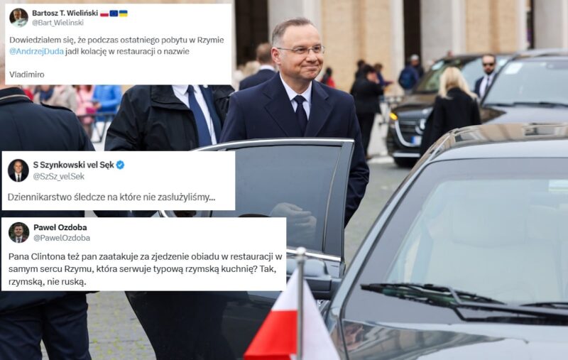 Nieudolna próba ataku dziennikarza „GW” na prezydenta Dudę