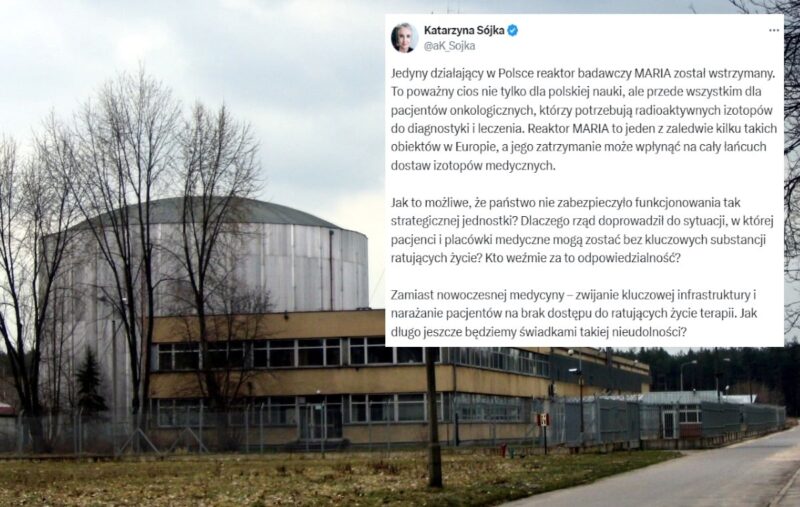 Polski reaktor „Maria” wstrzymany. „To cios dla onkologii”