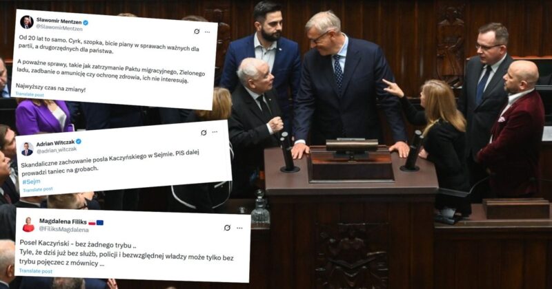 A wave of comments after the brawl in the Sejm. "Dancing on graves"