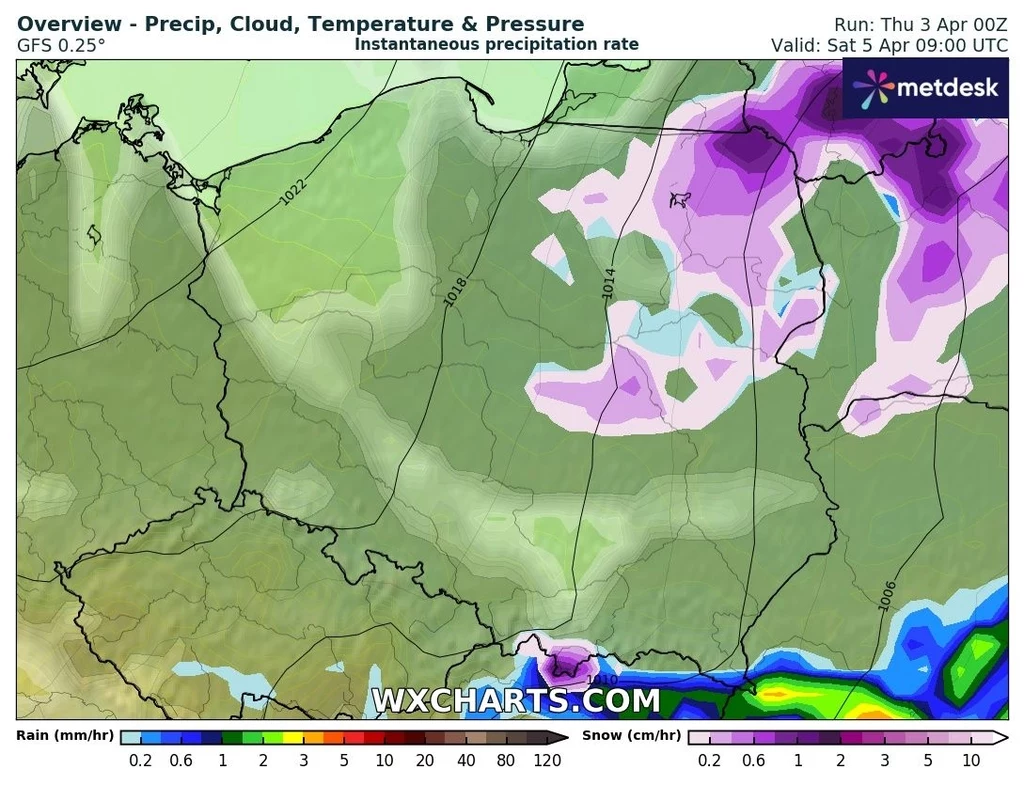 Zima gna prosto do Polski. „Pozostanie z nami jakiś czas”