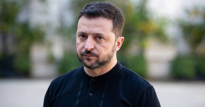 Wołodymyr Zełenski przy granicy z Rosją. „To całkowicie sprawiedliwe”