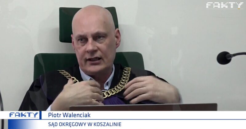 Bulwersujące słowa sędziego z Koszalina. „Powód do niczego w życiu nie doszedł”