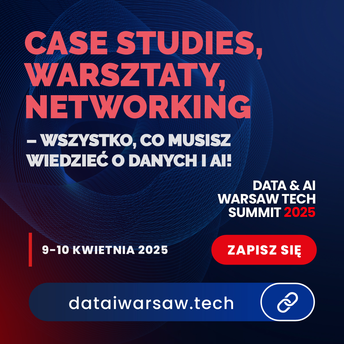 Zapraszamy na Data & AI Warsaw Tech Summit 2025!