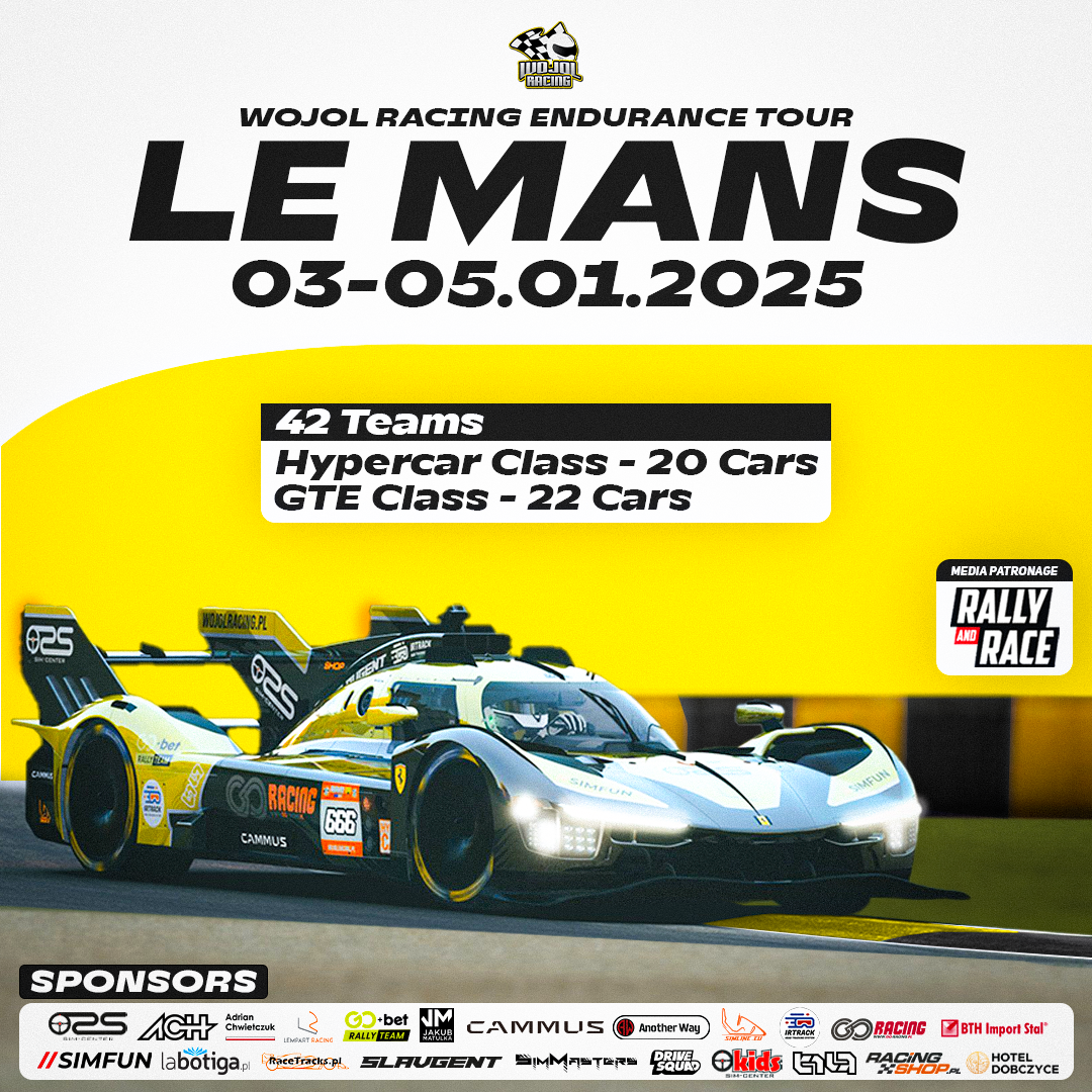 Endurance Tour: Le Mans – widzowie powalczą o codrive z Chwietczukiem i Olchawskim