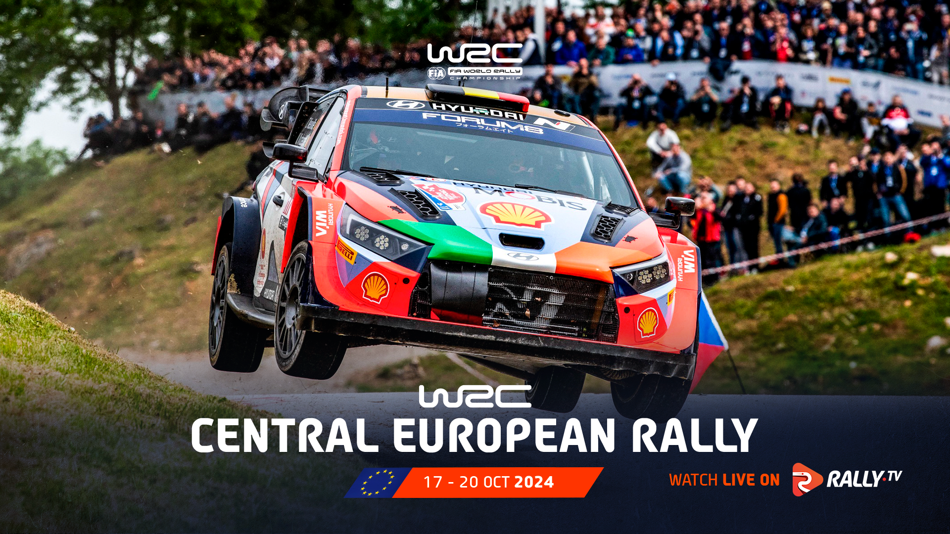 WRC 2. Rajd Europy Centralnej – harmonogram