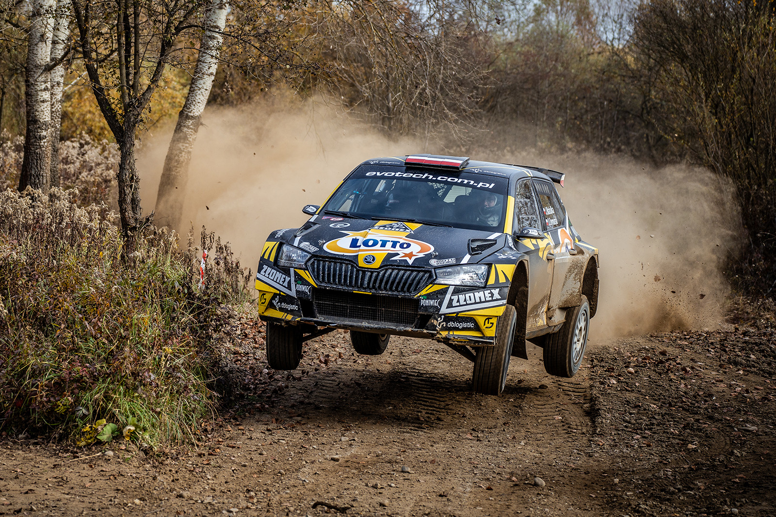 Jakub Matulka i Daniel Dymurski zmierzą się w ten weekend z szutrowymi trasami 27. Lausitz Rallye