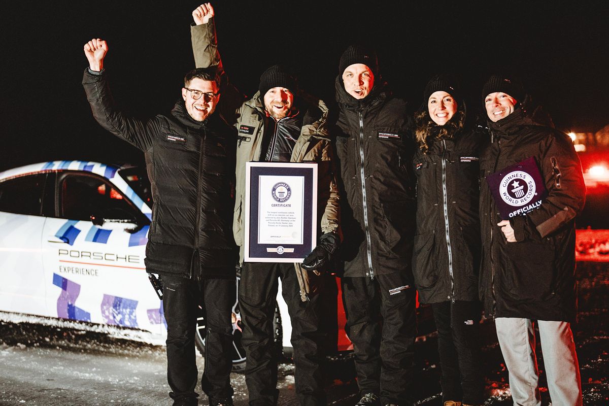 Nowy rekord Guinnessa: 17-kilometrowy drift