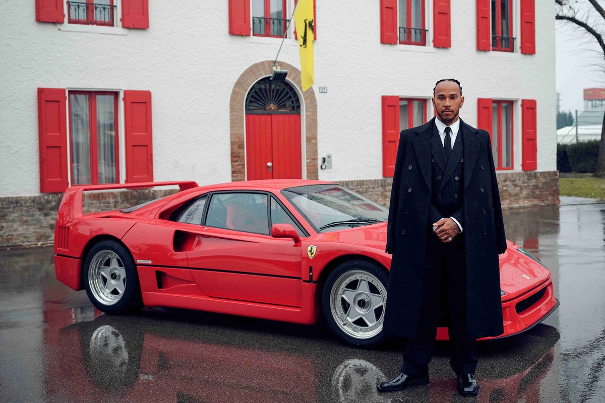 Ferrari F40 powróci? Chce tego sam Lewis Hamilton
