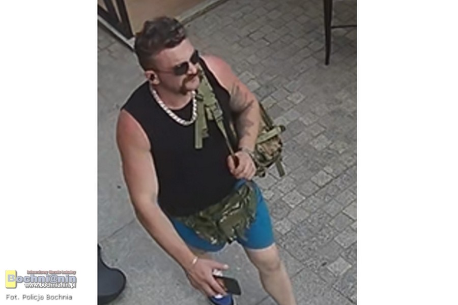 Bochnia. Policja prosi o pomoc w identyfikacji mężczyzny ze zdjęcia