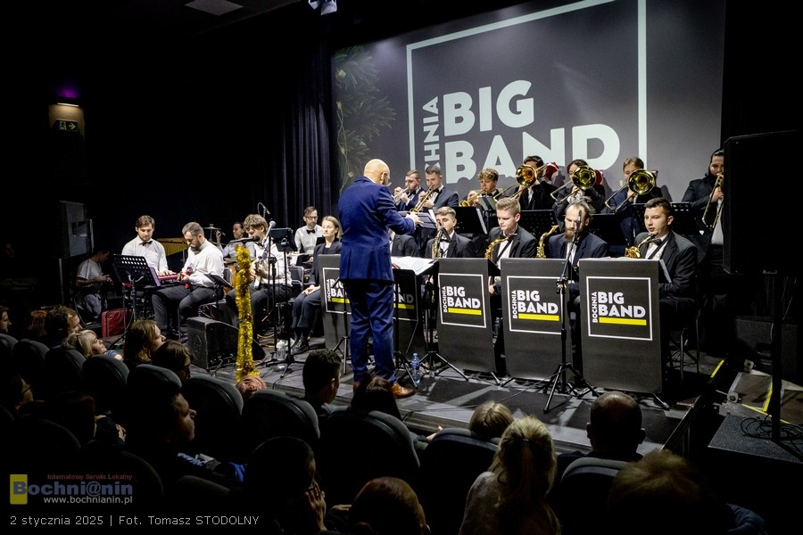 Big Band Bochnia. Tłumy na koncercie „Christmas Time” – ZDJĘCIA