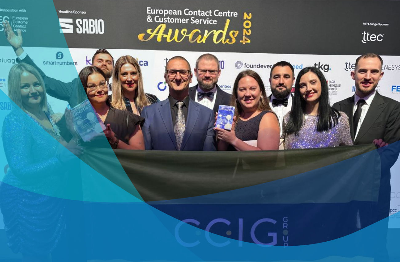 CCIG z nagrodami na European Contact Centre & Customer Service Awards 2024