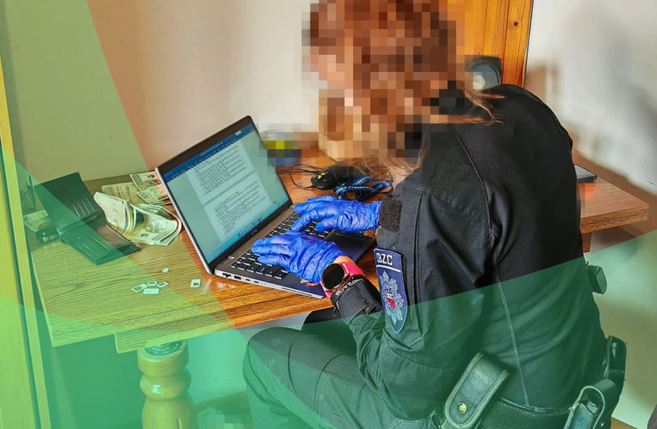 Łódzcy policjanci zlikwidowali call center oszustów inwestycyjnych