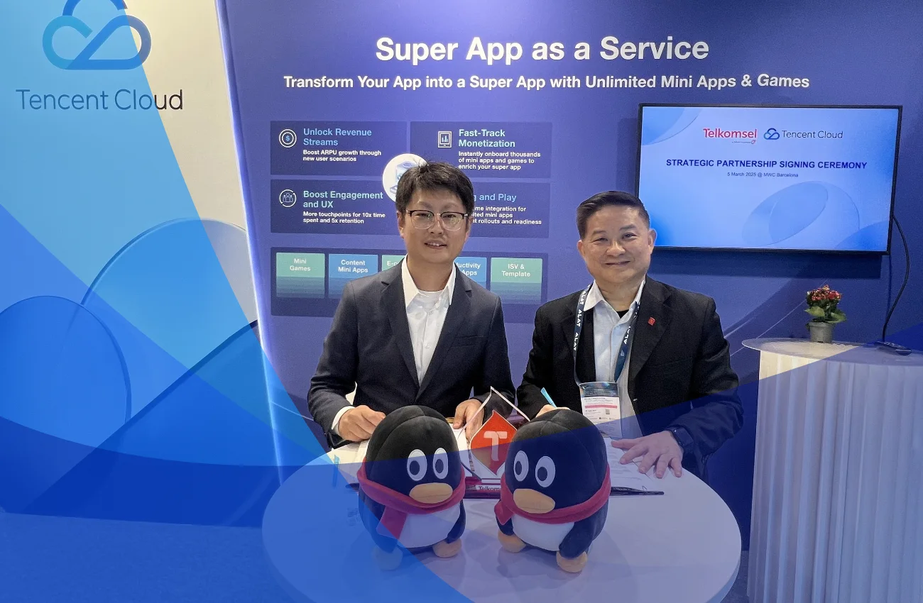 Największy operator GSM w Indonezji rozpoczyna współpracę z Tencent Cloud